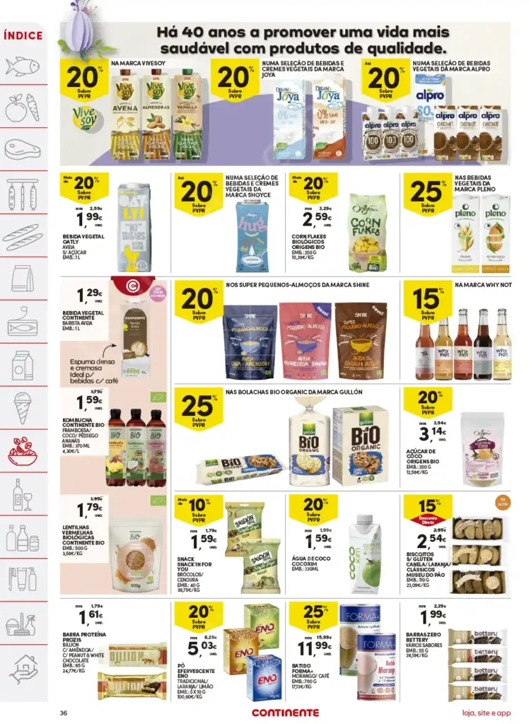 Folheto Continente de 15 a 21 Abril 2025 - Página 36