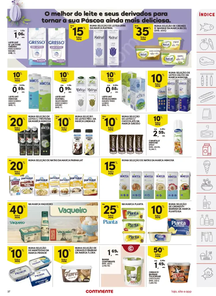Folheto Continente de 15 a 21 Abril 2025 - Página 37