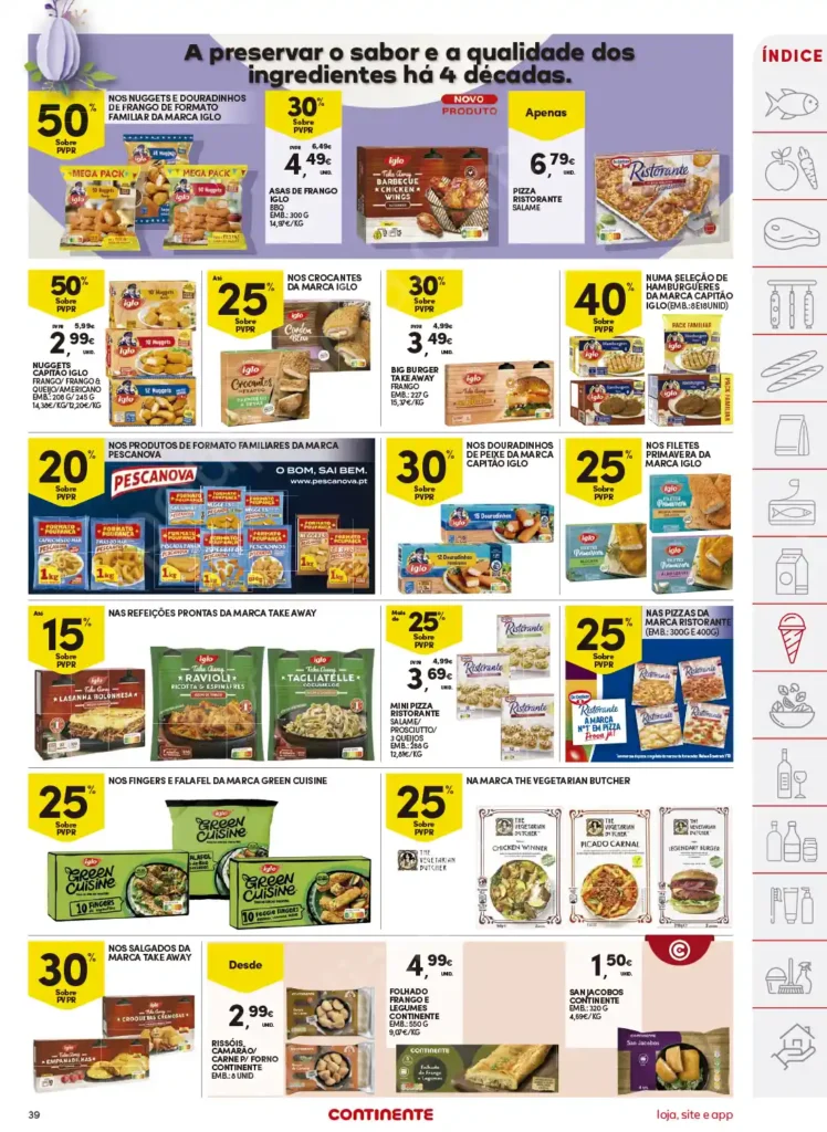 Folheto Continente de 15 a 21 Abril 2025 - Página 39