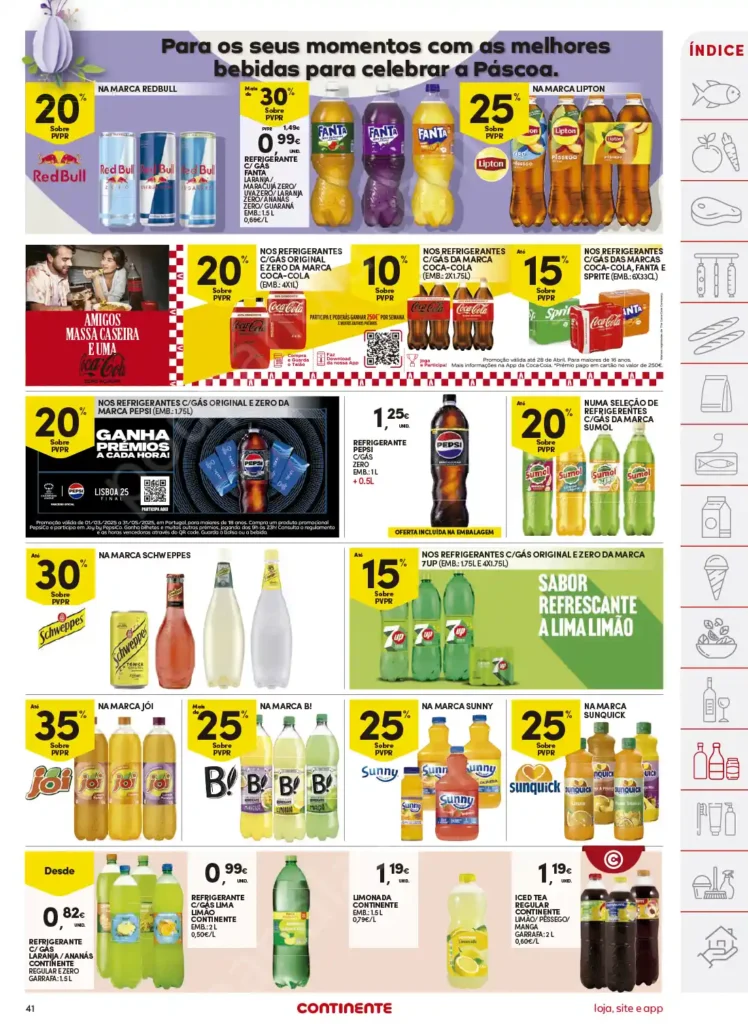Folheto Continente de 15 a 21 Abril 2025 - Página 41
