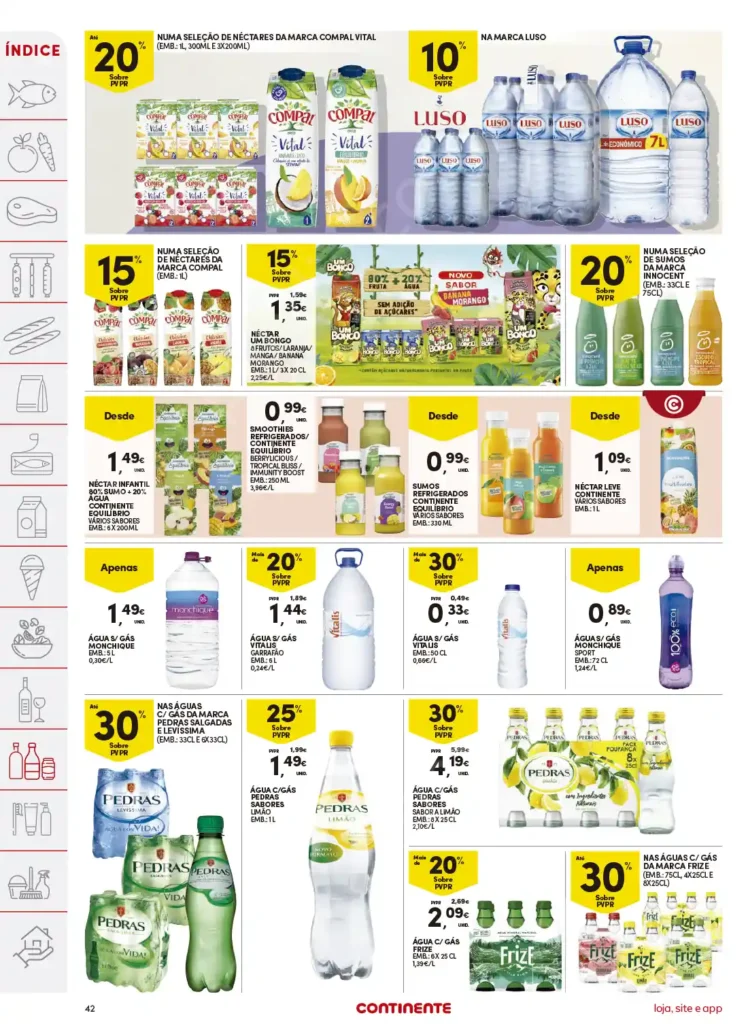 Folheto Continente de 15 a 21 Abril 2025 - Página 42