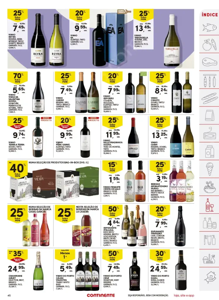 Folheto Continente de 15 a 21 Abril 2025 - Página 45