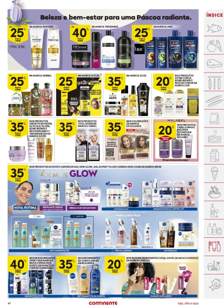 Folheto Continente de 15 a 21 Abril 2025 - Página 47