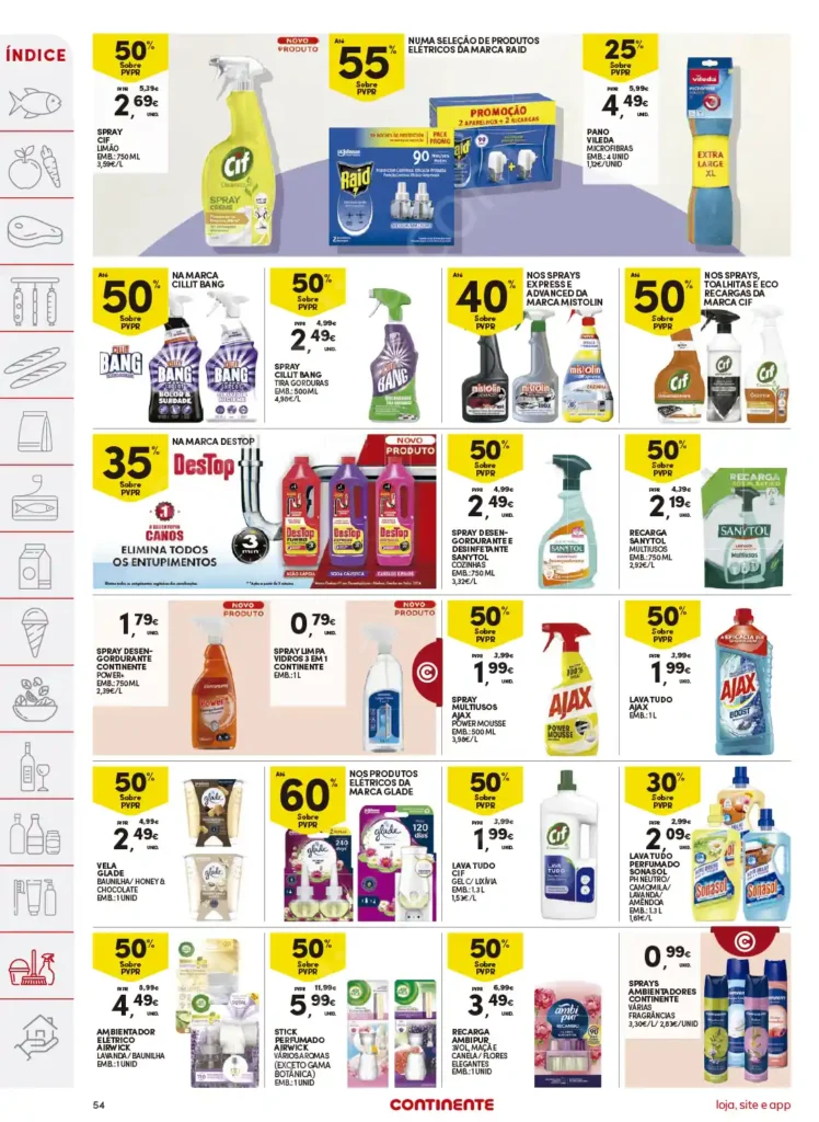 Folheto Continente de 15 a 21 Abril 2025 - Página 54