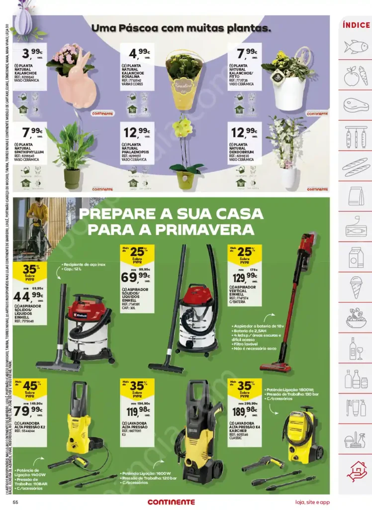 Folheto Continente de 15 a 21 Abril 2025 - Página 55