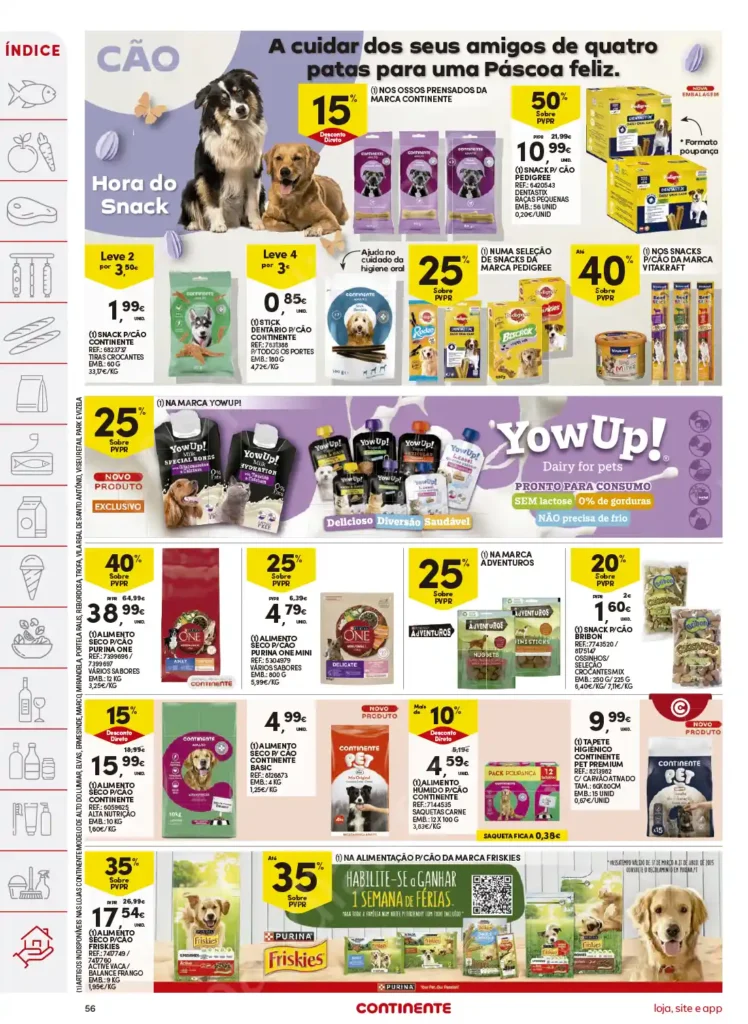 Folheto Continente de 15 a 21 Abril 2025 - Página 56