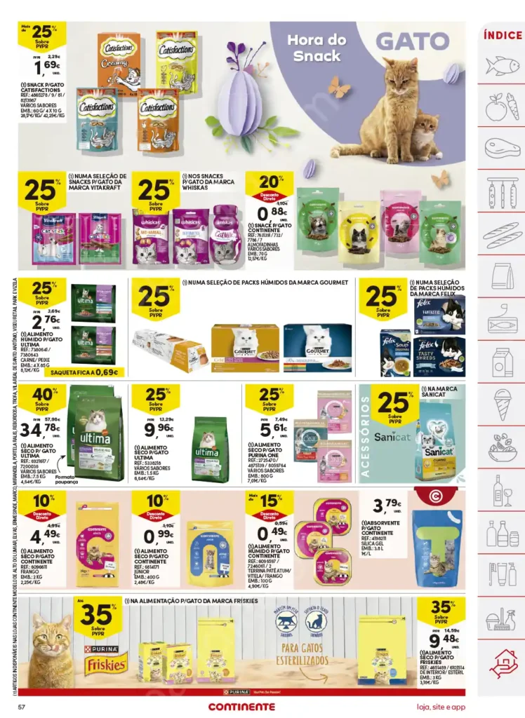 Folheto Continente de 15 a 21 Abril 2025 - Página 57