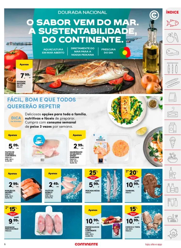 Folheto Continente de 8 a 14 Abril 2025 - Página 05