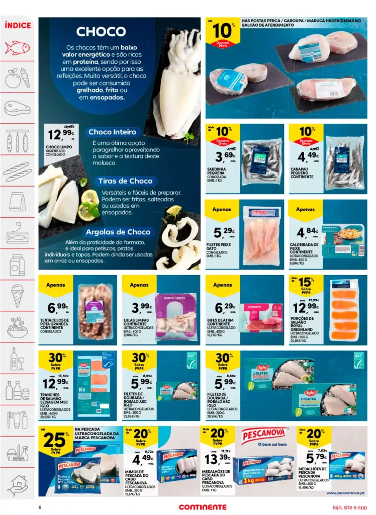 Folheto Continente de 8 a 14 Abril 2025 - Página 06