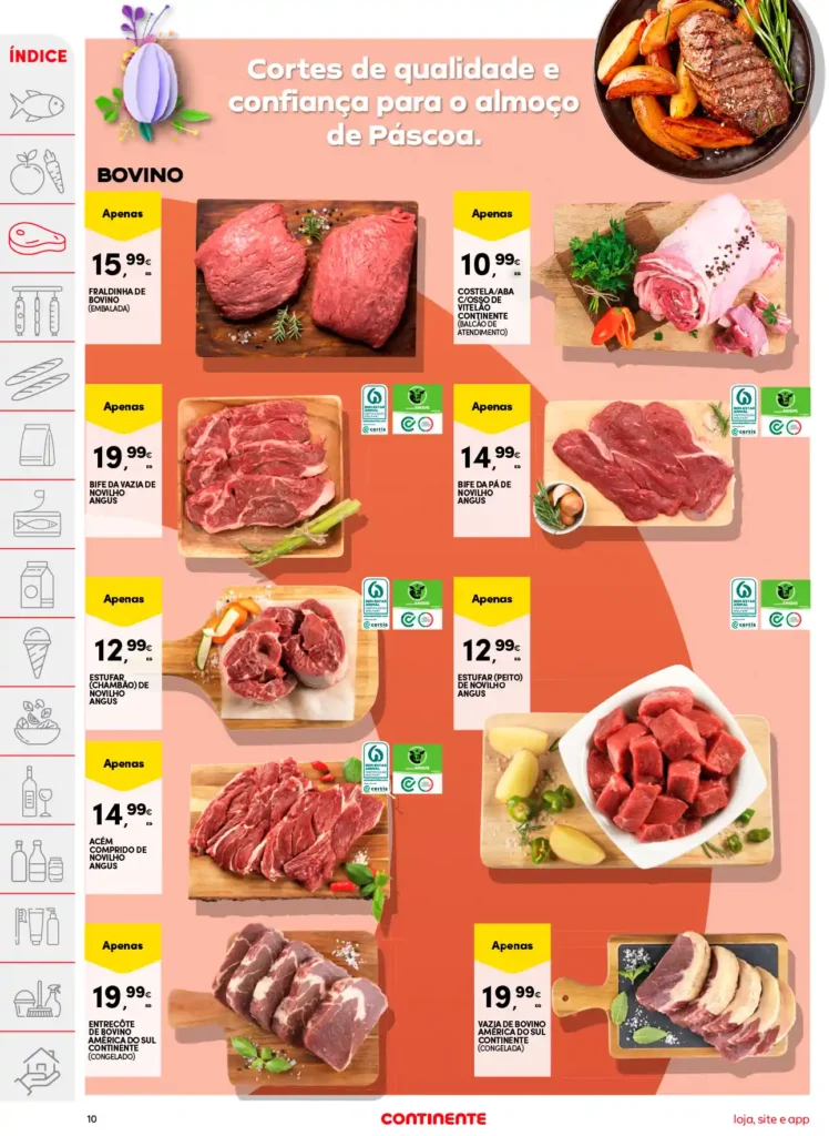Folheto Continente de 8 a 14 Abril 2025 - Página 10
