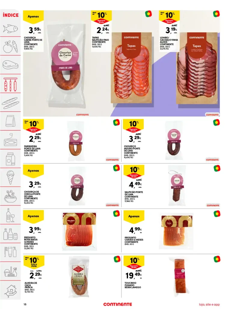 Folheto Continente de 8 a 14 Abril 2025 - Página 18