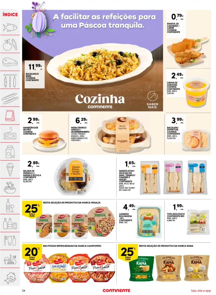 Folheto Continente de 8 a 14 Abril 2025 - Página 24