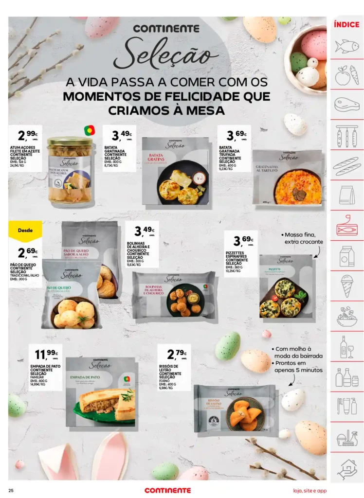 Folheto Continente de 8 a 14 Abril 2025 - Página 25