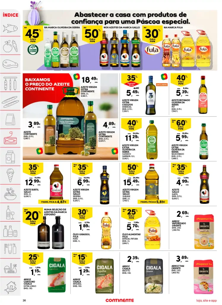 Folheto Continente de 8 a 14 Abril 2025 - Página 26