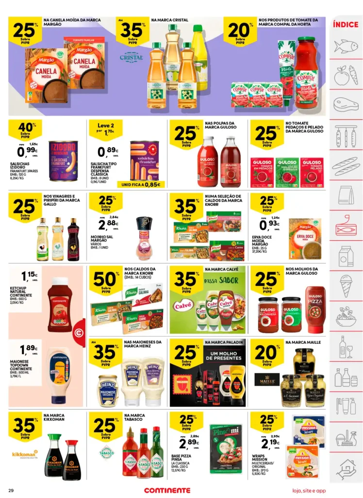 Folheto Continente de 8 a 14 Abril 2025 - Página 29
