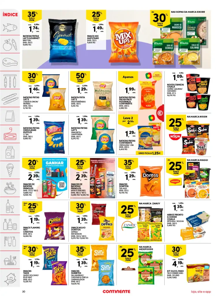 Folheto Continente de 8 a 14 Abril 2025 - Página 30