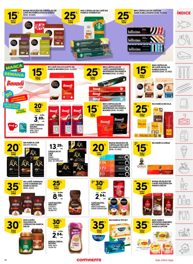 Folheto Continente de 8 a 14 Abril 2025 - Página 31