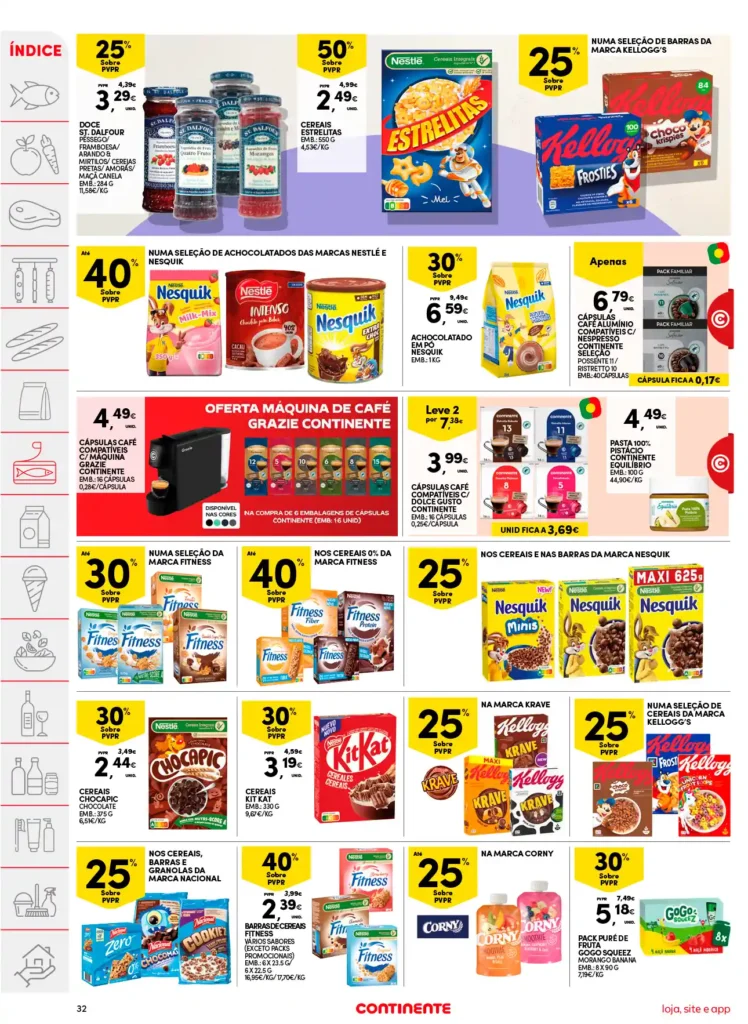 Folheto Continente de 8 a 14 Abril 2025 - Página 32