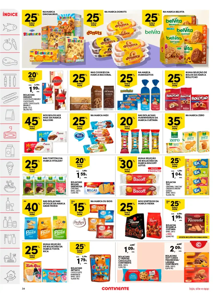 Folheto Continente de 8 a 14 Abril 2025 - Página 34