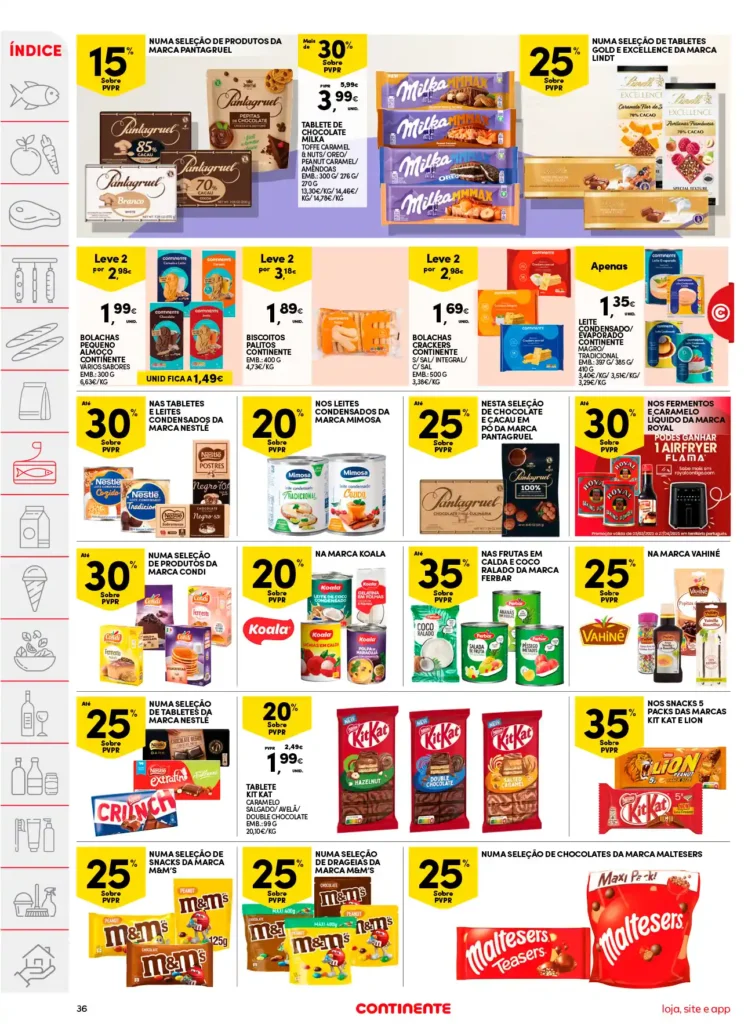 Folheto Continente de 8 a 14 Abril 2025 - Página 36