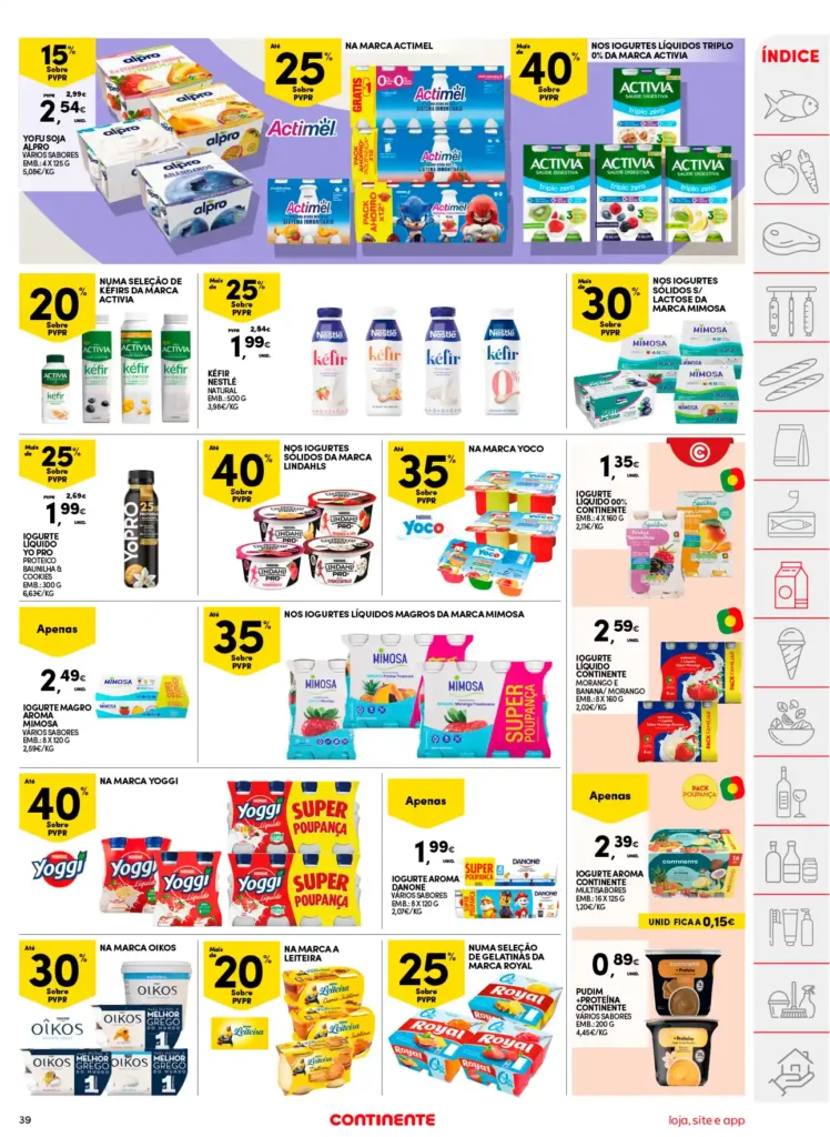 Folheto Continente de 8 a 14 Abril 2025 - Página 39