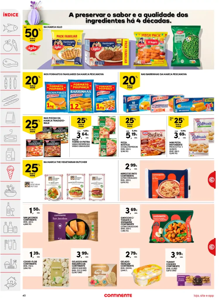 Folheto Continente de 8 a 14 Abril 2025 - Página 40