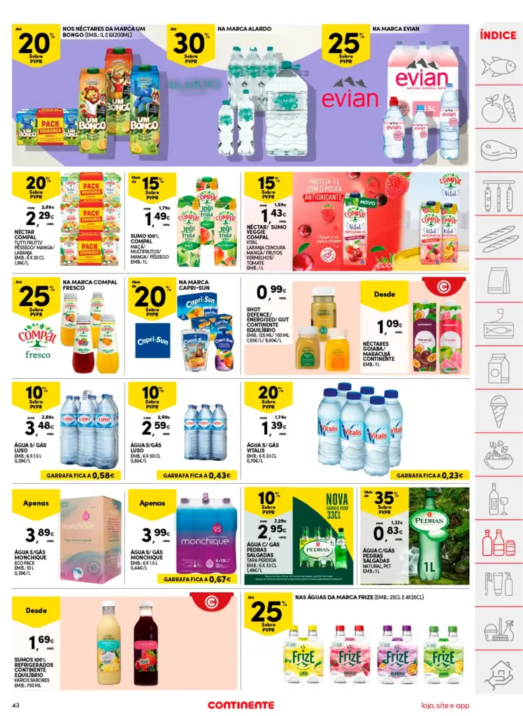 Folheto Continente de 8 a 14 Abril 2025 - Página 43
