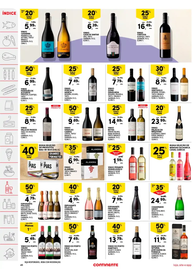Folheto Continente de 8 a 14 Abril 2025 - Página 46