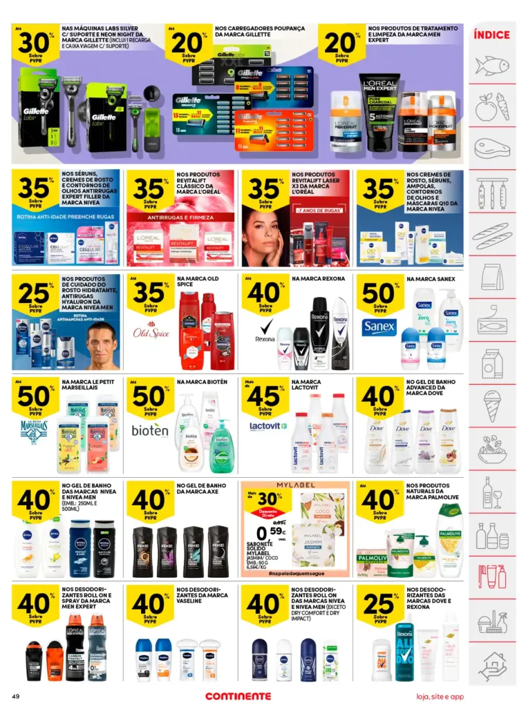Folheto Continente de 8 a 14 Abril 2025 - Página 49