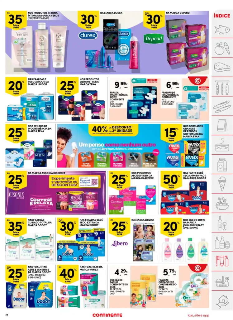 Folheto Continente de 8 a 14 Abril 2025 - Página 51
