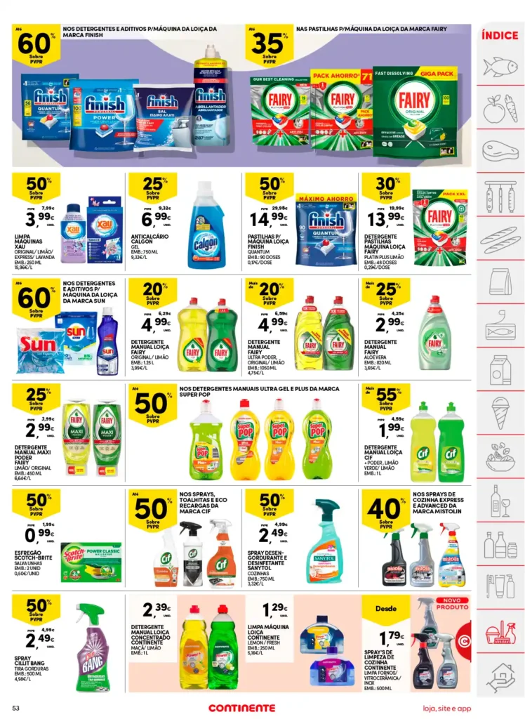 Folheto Continente de 8 a 14 Abril 2025 - Página 53