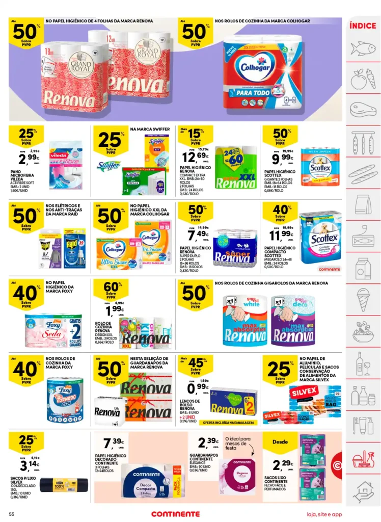 Folheto Continente de 8 a 14 Abril 2025 - Página 55