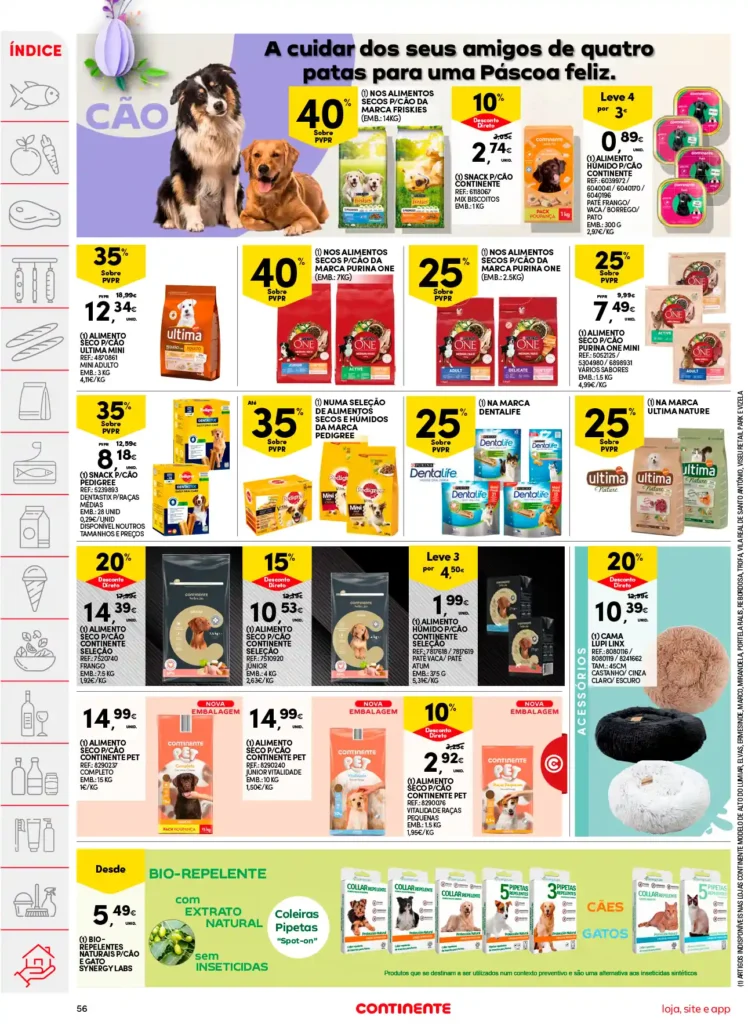 Folheto Continente de 8 a 14 Abril 2025 - Página 56