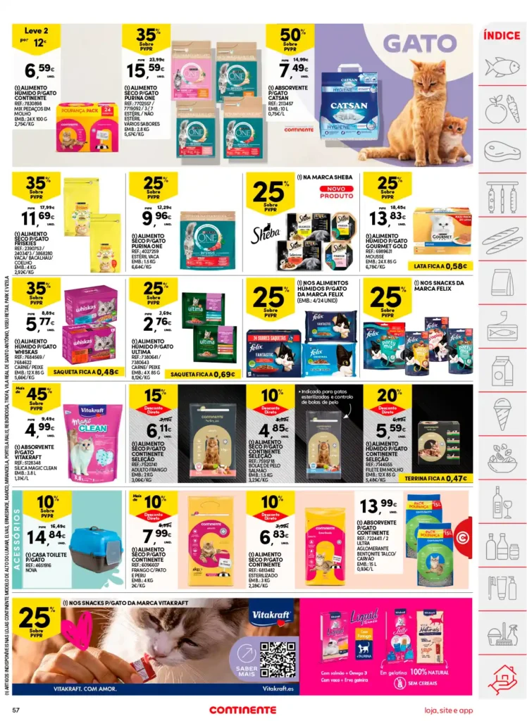 Folheto Continente de 8 a 14 Abril 2025 - Página 57