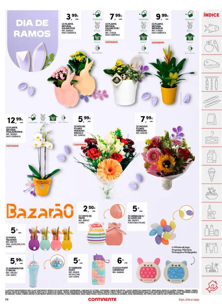 Folheto Continente de 8 a 14 Abril 2025 - Página 59