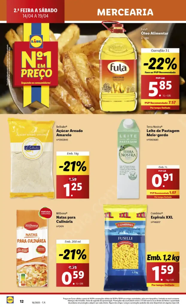 Folheto Lidl de 14 a 19 Abril 2025 - Página 12