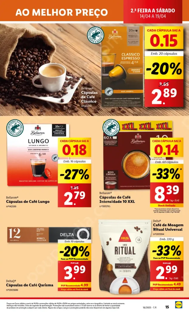 Folheto Lidl de 14 a 19 Abril 2025 - Página 15