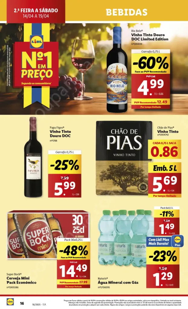 Folheto Lidl de 14 a 19 Abril 2025 - Página 16