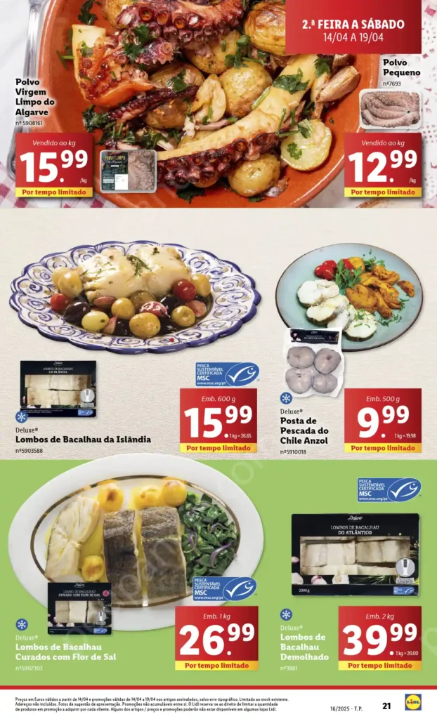 Folheto Lidl de 14 a 19 Abril 2025 - Página 21