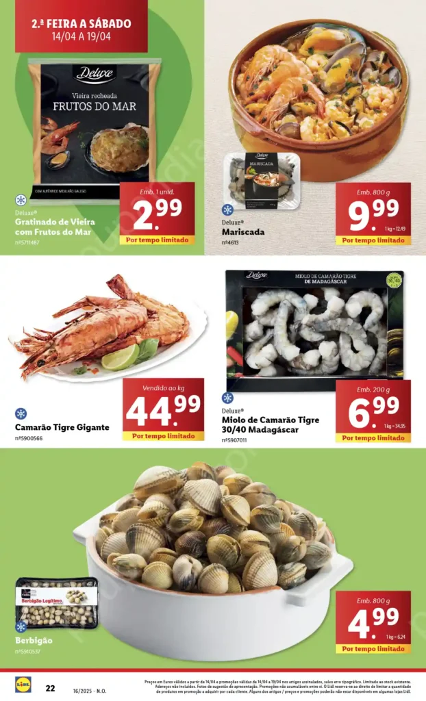 Folheto Lidl de 14 a 19 Abril 2025 - Página 22