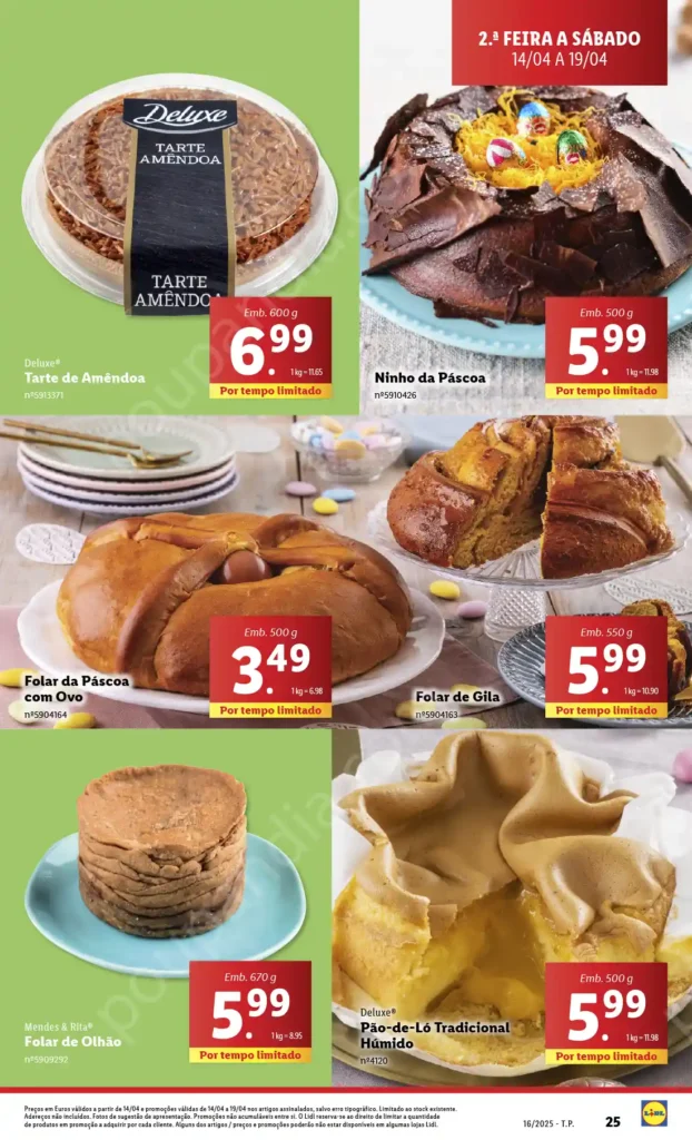 Folheto Lidl de 14 a 19 Abril 2025 - Página 25