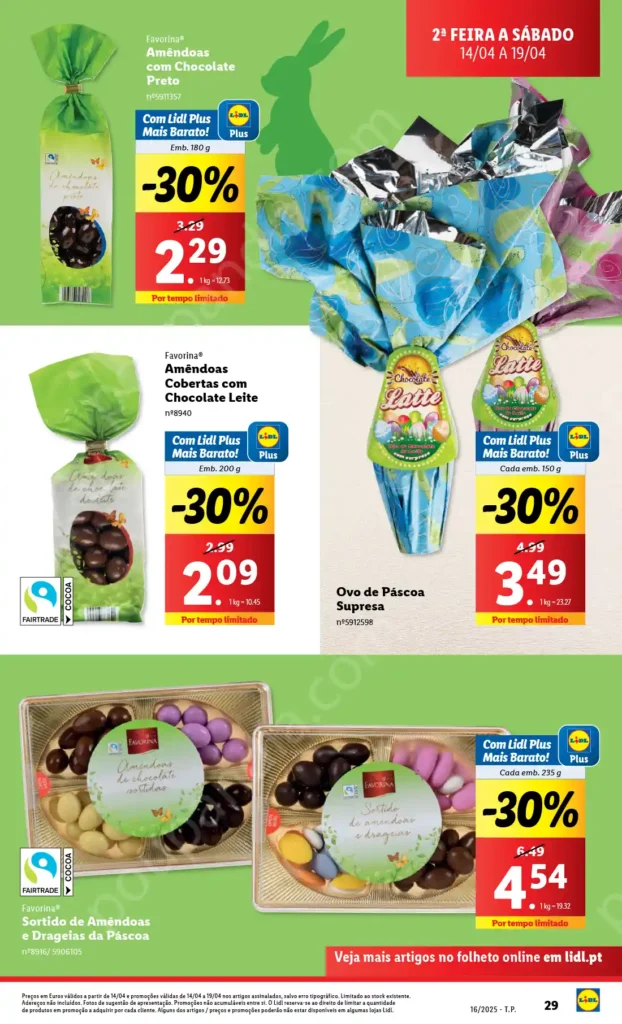 Folheto Lidl de 14 a 19 Abril 2025 - Página 29