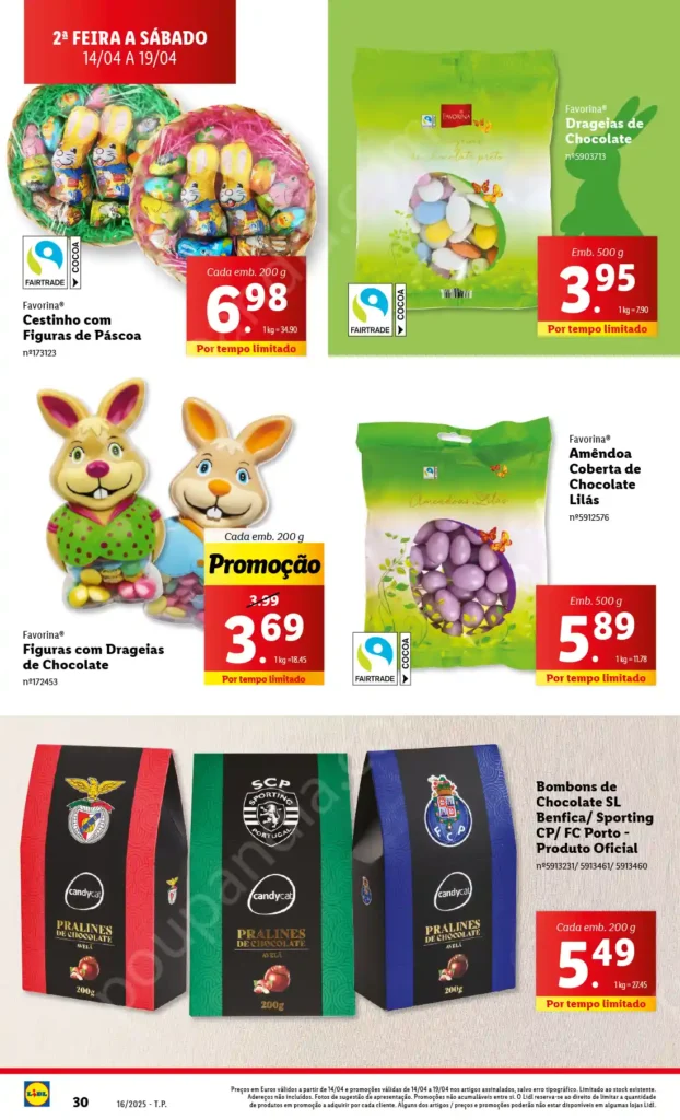 Folheto Lidl de 14 a 19 Abril 2025 - Página 30