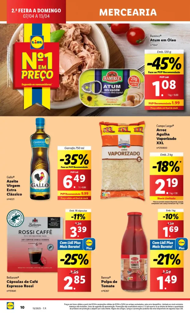 Folheto Lidl 7 a 13 de Abril de 2025 - Página 10