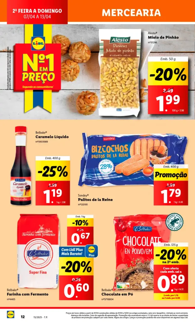 Folheto Lidl 7 a 13 de Abril de 2025 - Página 12