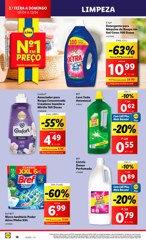 Folheto Lidl 7 a 13 de Abril de 2025 - Página 18
