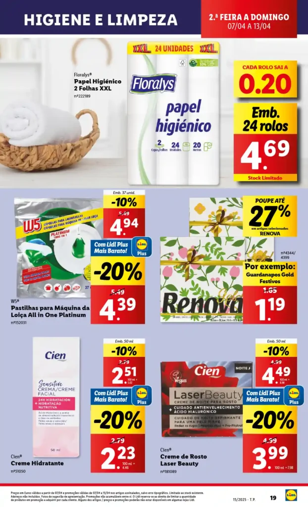 Folheto Lidl 7 a 13 de Abril de 2025 - Página 19