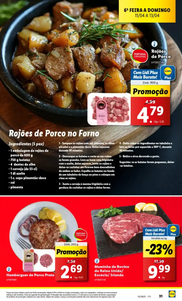 Folheto Lidl 7 a 13 de Abril de 2025 - Página 31