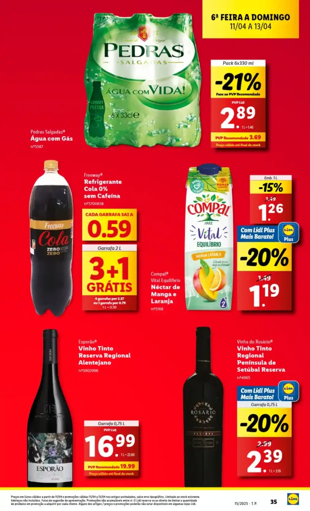 Folheto Lidl 7 a 13 de Abril de 2025 - Página 35