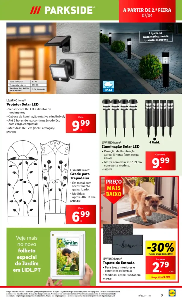 Folheto Lidl Bazar a partir de 7 de Abril de 2025 - Página 03